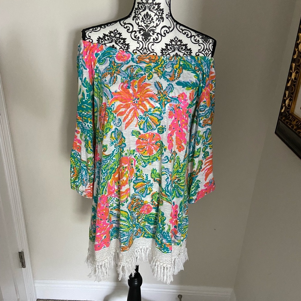 a Lily Pulitzer dress